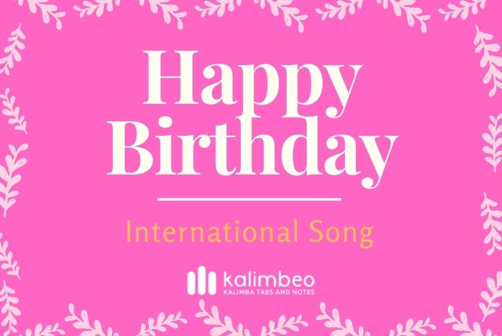 Kalimba happy birthday