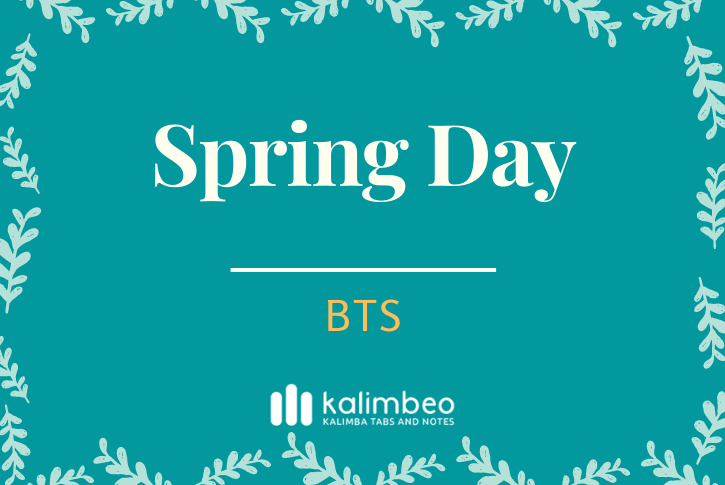 spring-day-bts-kalimba-tabs