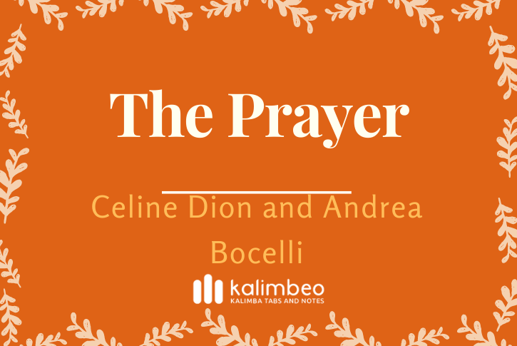 the prayer-celine-dion-andrea-bocelli-kalimba-tabs-and-notes