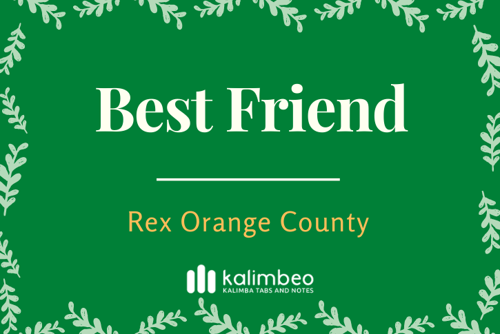 best-friend-rex-orange-country-kalimba-tabs