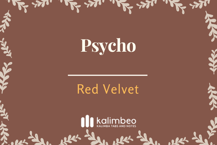 psycho-red-velvet-kalimba-tabs