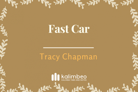 fast car tracy chapman tabs chords
