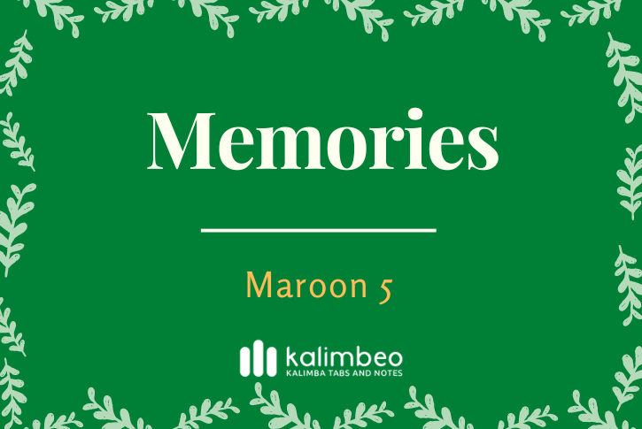 memories-maroon-5-kalimba-tabs