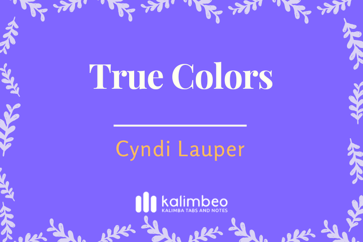 true-colors-cyndi-lauper-kalimba-tabs