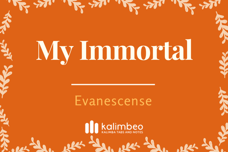 my-immortal-evanescense-kalimba-tabs