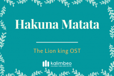 Hakuna Matata - The Lion king OST – Kalimba Tabs