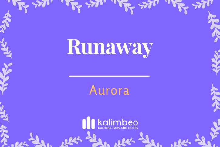 runaway-aurora-kalimba-tabs