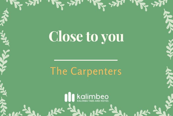 close-to-you-the-carpenters-kalimba-tabs