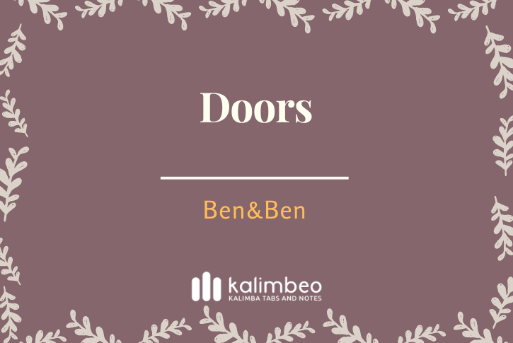 doors-ben-and-ben-kalimba-tabs