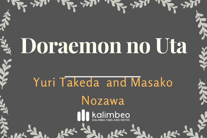 doraemon-no-uta-yuri-takeda-kalimba-tabs