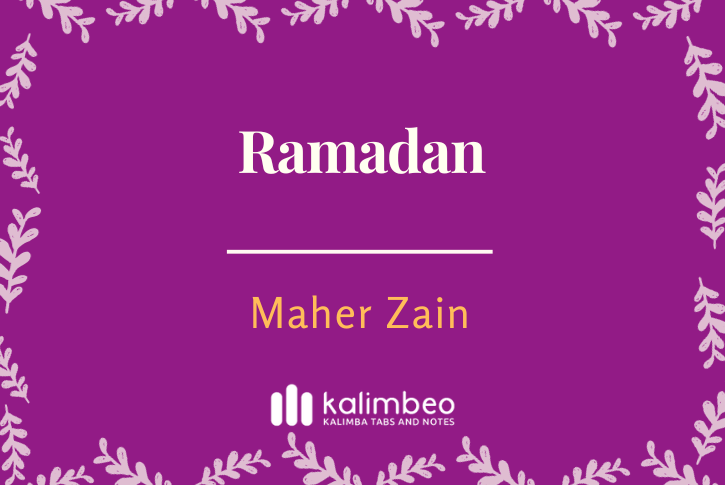 ramadan-maher-zain-kalimba-tabs