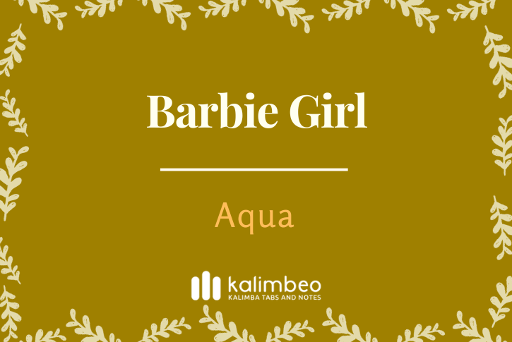 barbie-girl-aqua-kalimba-tabs