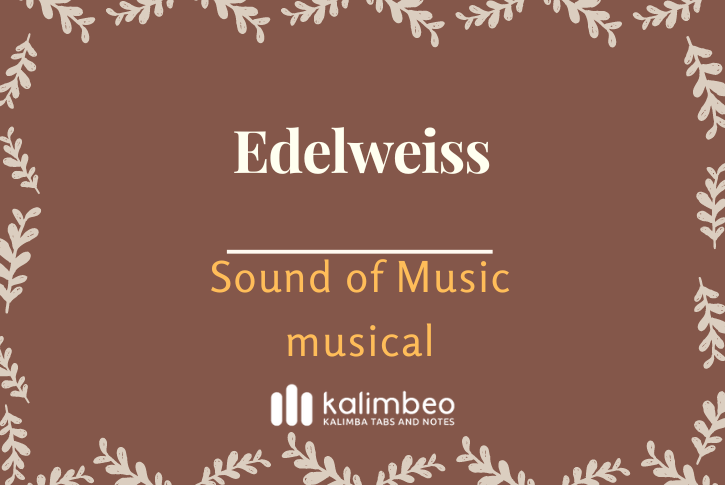 edelweiss-sound-of-music-musical-kalimba-tabs