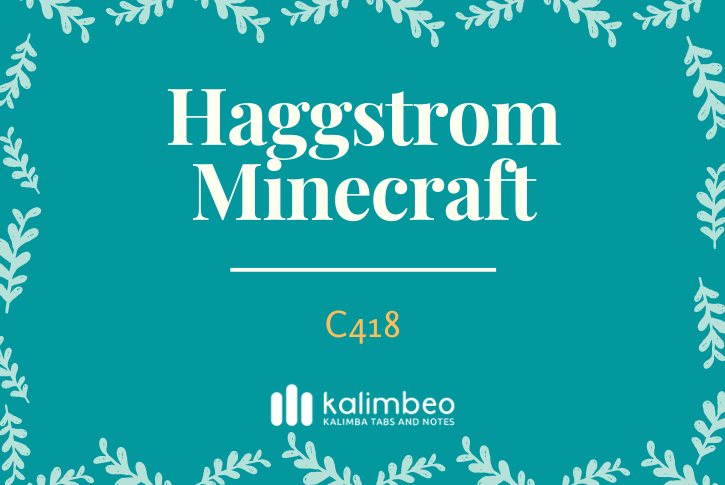 haggstrom-minecraft-c418-kalimba-tabs