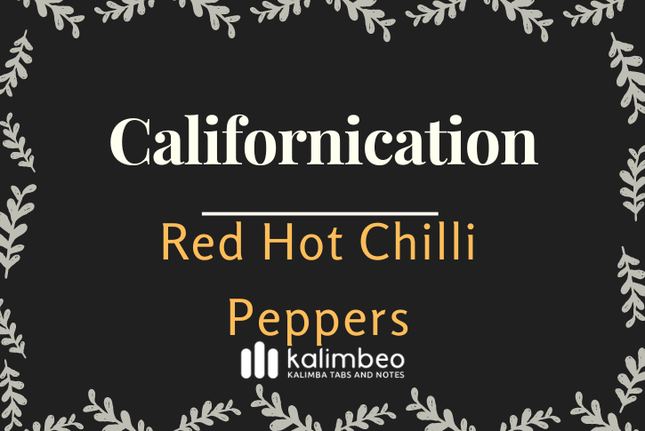 californication-red-hot-chilli-peppers-kalimba-tabs