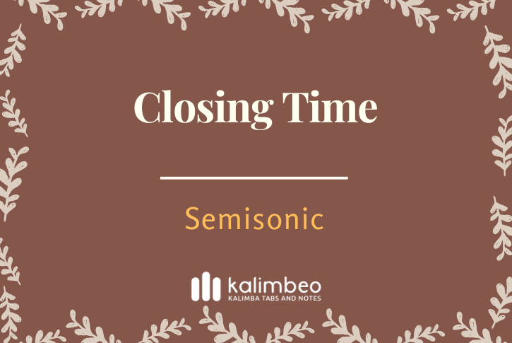 closing-time-semisonic-kalimba-tabs